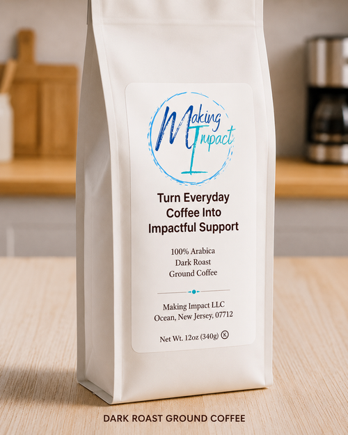 Dark Roast Coffee - Arabica Blend, 12oz